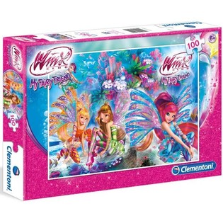 CLEMENTONI PUZZEL WINX CLUB MY FAIRY FRIEND 100 STUKJES (6st.)