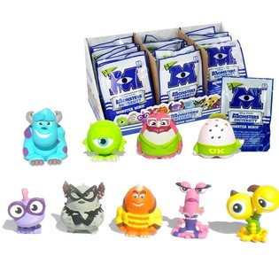 DISNEY PIXAR MONSTER UNIVERSITY MONSTER MINI'S IN DISPLAY (24st.)