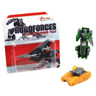 ROBOFORCES TRANSFORMERS OP KAART (12st.)