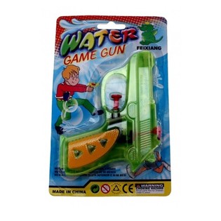WATERPISTOOL OP KAART 12 CM. (24st.)