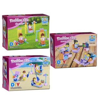 BRICKS BOUWSTENEN - MEISJES SERIE (24st.)