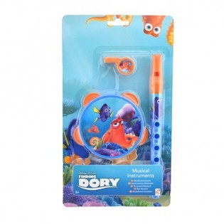 3-DELIGE MUZIEK INSTRUMENTEN SET FINDING DORY (6st.) 
