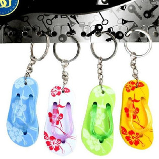 SLEUTELHANGER IN DE VORM VAN EEN SLIPPER (12st.)