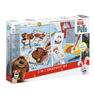 THE SECRET LIFE OF PETS - 2 in 1 CREATIVITY SET (2st)
