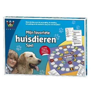 MIJN FAVORIETE HUISDIEREN SPEL (3st.)