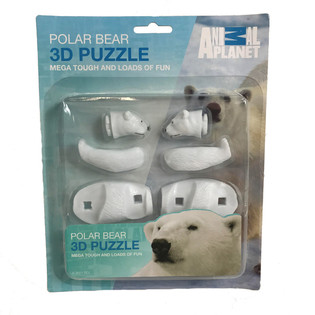 IJSBEREN 3D PUZZEL OP KAART (20st.)