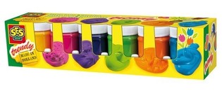 Ses Plakkaatverf Trendy , 6x50ml (6 kleuren) (1st.)