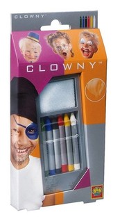 Ses Clowny Schminkstiften (6 kleuren) (1st.)