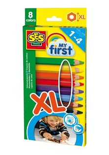 Ses My First - Kleurpotloden XL (1st.)