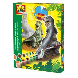 Ses Gieten en Schilderen - Dino T-Rex (1st.)