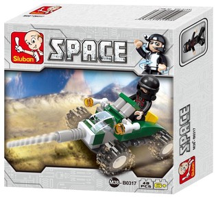 Sluban Space Vehicle M38-B0317 (1st.)