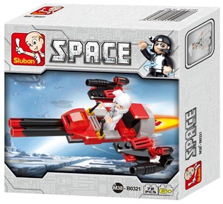 Sluban Space Bomber M38-B0321 (1st.)