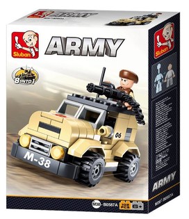 Sluban 8 into 1 Patrouille wagen M38-B0587A (1st.)