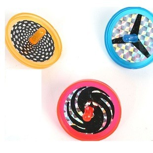 GEKLEURDE GRABBELTON TOLLETJES &Oslash; 4 CM. (48st.)