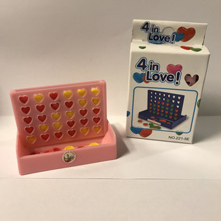 4 op een Rij spel in Hartenvorm (12st.)