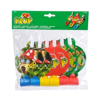 6 Stuks GROTE KABOUTER PLOP ROL TOETERS (12st.)