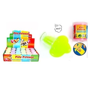 PUTTY STINK SLIJM NEON KLEUREN IN DISPLAY (24st.)