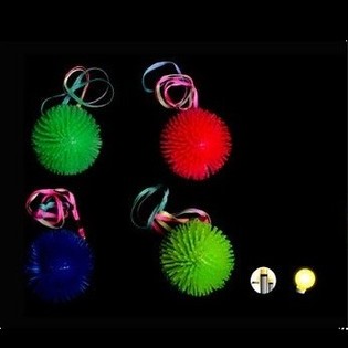 LICHTGEVENDE LED STEKELBALLEN VOOR OM JE NEK IN DISPLAY (12st.)