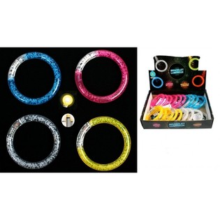 LICHTGEVENDE LED ARMBANDEN IN DISPLAY (24st.)