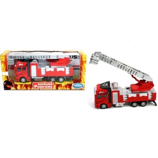 GROTE METALEN PULL BACK BRANDWEER AUTO (2st.)