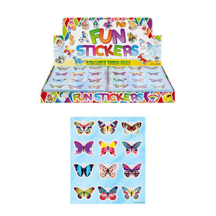 FUN STICKERS &ndash; MODEL: VLINDERS (120st.)