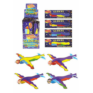 FIGHTER GLIDERS &ndash; MODEL: SUPER HELDEN IN DISPLAY (48st.)