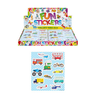 FUN STICKERS &ndash; MODEL: VOERTUIGEN (120st.)