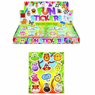 FUN STICKERS &ndash; MODEL: JUNGLE DIEREN (120st.)