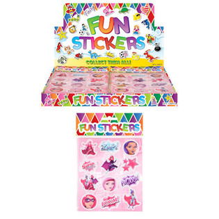 FUN STICKERS &ndash; MODEL: SUPER GIRLS (120st.)