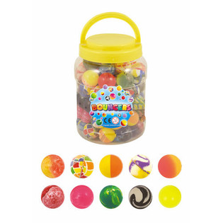 MIX DESIGN STUITERBALLEN Ø3.5 CM. IN POT (72st.)