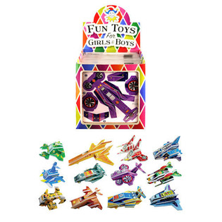 3D SPACE VOERTUIGEN PUZZELS  IN DISPLAY (60st.)