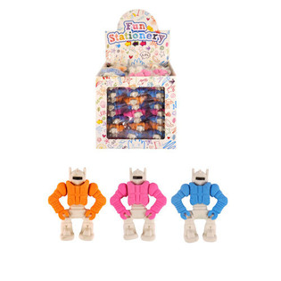 GUMMEN MODEL: GROTE ROBOTS IN  DISPLAY (60st.)