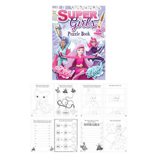 SUPER GIRLS PUZZEL BOEK (48st.)