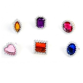 MIX KINDER BLING BLING RINGEN (48st.)