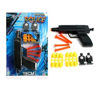 POLITIE PISTOOL MET TARGETS (24st.)