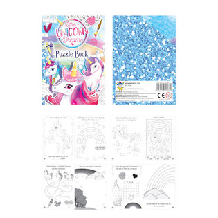 UNICORN PUZZEL BOEK (48st.)