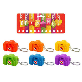 FOTO CAMERA VIEWER MET SLEUTELHANGER (12st.)