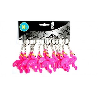 FLAMINGO SLEUTELHANGERS (12st.)
