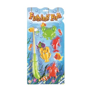 MAGNETISCH VISSPEL OP KAART (12st.)