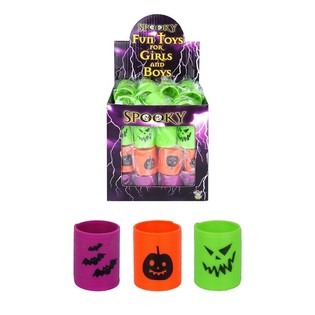 MINI HALLOWEEN SPIRALEN &Oslash;3 CM. IN DISPLAY (72st.) 