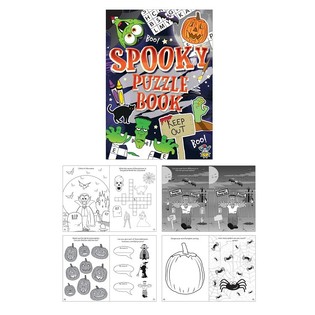 HALLOWEEN PUZZEL BOEK (48st.)