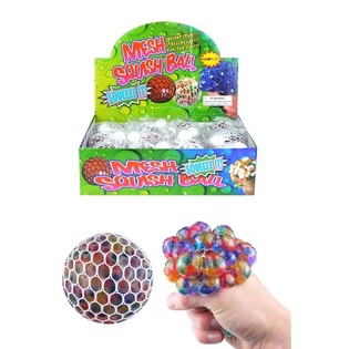 SQUISHY BAL &ndash; MULTI COLOR KLEUREN (12st.)