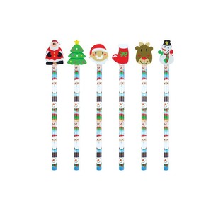 KERST POTLOOD MET KERST FIGUUR GUM (24st.)
