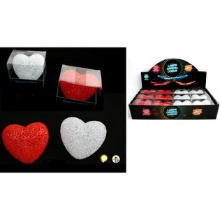 STAAND LED HART, COLOUR CHANGING IN DISPLAY (12st.)
