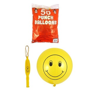 SMILEY BOUNCE BALLONNEN (50st.)
