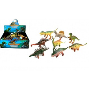 MIX DINOSAURUSSEN, Ca. 17 CM Hoog IN DISPLAY (16st.)