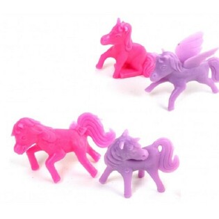 GRABBELTON PLASTIC UNICORNS / EENHOORNS (48st.)