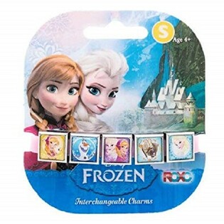 FROZEN ARMBANDEN MET 5 VERWISSELBARE CHARMS (24st.)