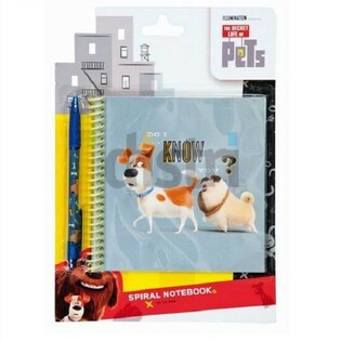 SECRET LIFE OF PETS &ndash; NOTITIEBOEK + PEN (12st.)