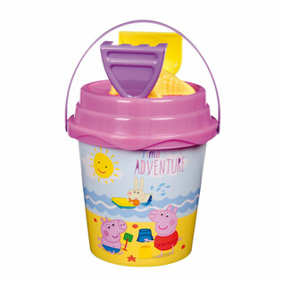 GROTE 5-DELIGE PEPPA PIG STRAND SET (6st.)